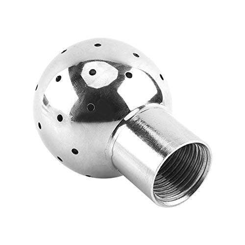 Insmart 1 STK. Fix Spray Ball Tankreinigungsball (Fix) Edelstahl Sanitär-Sprayball 1/2"BSP-Innengewinde