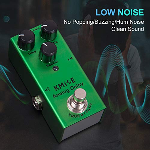 Lotmusic MI2913-MUS Kmise Analog Delay Electric Guitar Effects Pedal Mini Single Type Dc 9V True Bypass thumb #2