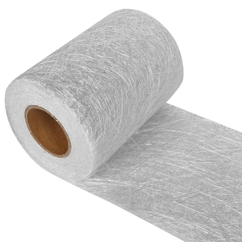 Fiberglass Mat Roll 6" x 10 Yards, 1.5 oz Chopped Strand Mat, Heavy Duty Fiberglass for Structural Repair &amp; Reinforcement, Resin Compatible for Boat Auto