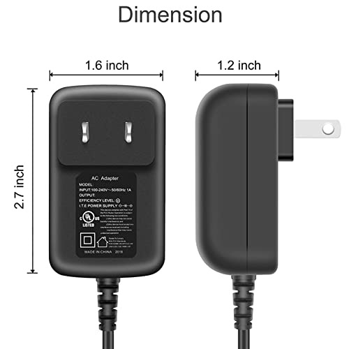 15V 1A Power Cord Fit For Peak 800A 600A 1000A 400A 500A Car Jump Starter Ul Listed Power Supply Charger For 2000A D25 Gp03B Peak Portable Battery Booster #TOP2