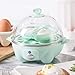 Dash Rapid Egg Cooker: 6 Egg Capacity Electric Egg Cooker for Hard Boiled Eggs, Poached Eggs, Scrambled Eggs, or Omelets with Auto Shut Off Feature - Aqua