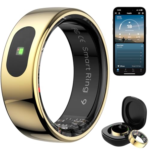 Bague intelligente femme et homme pour analyser le sommeil et réguler la température de la peau