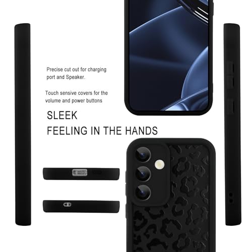 Image of Compatible with Samsung Galaxy S25 Case, Black
