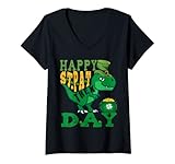 Photo Gallery donna happy st. pat-rex day san patrizio dinosauro boys kids maglietta con collo a v Photo Gallery donna happy st. pat-rex day san patrizio dinosauro boys kids maglietta con collo a v