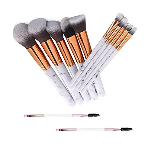 Estuche Brochas Maquillaje Brochas de maquillaje Profesional 12 Pcs Set de Brochas de Maquillaje Brochas de Maquillaje… - Imagen 3
