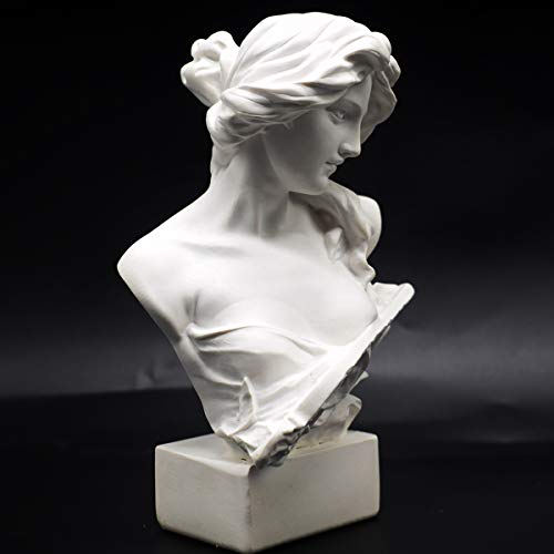 CYRAN Artemis Statue Resin Sculptures Statues, Office Bookshelf Decor, 7CM Portrait Sculpture Resin Handcraft Home Decor Gift for Friends - Image 4