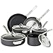 Viking 40051-9910 Hard Anodized Nonstick Cookware Set, 10 Piece, Gray