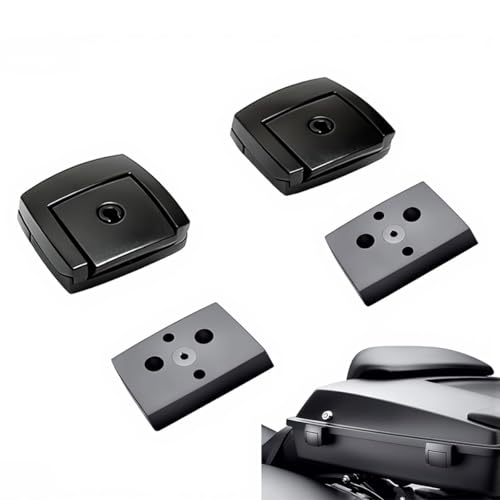 Locking Tour Pack Latch Kit With Keys Hardware, Tour Pack Trunk Lid Latches For Touring Trike Models 1993-2013, Secure Luggage Storage For Highway Riding And Daily Commutes miniatura 5