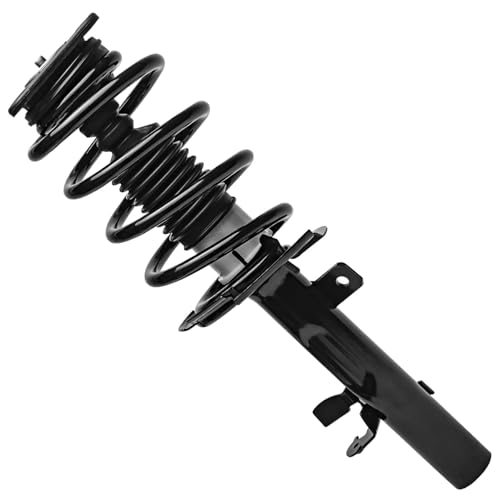 Image of Detroit Axle - 4pc Struts Shock Absorbers Kit for 14-19 Ford Escape, 2 Front Struts w /Coil Spring 2 Rear Shocks Absorbers 2014 2015 2016 2017 2018 2019 Replacement Suspension