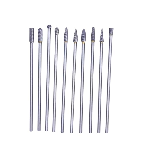 Fresa de carburo de tungsteno 3x4x100 mm 1 pieza miniatura 3
