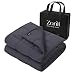 ZonLi Weighted Blanket 15 lbs for Adults About 130-160 lbs | 60''x80''| Grey | Premium Cotton with Glass Beads | Gift for Your Loved
