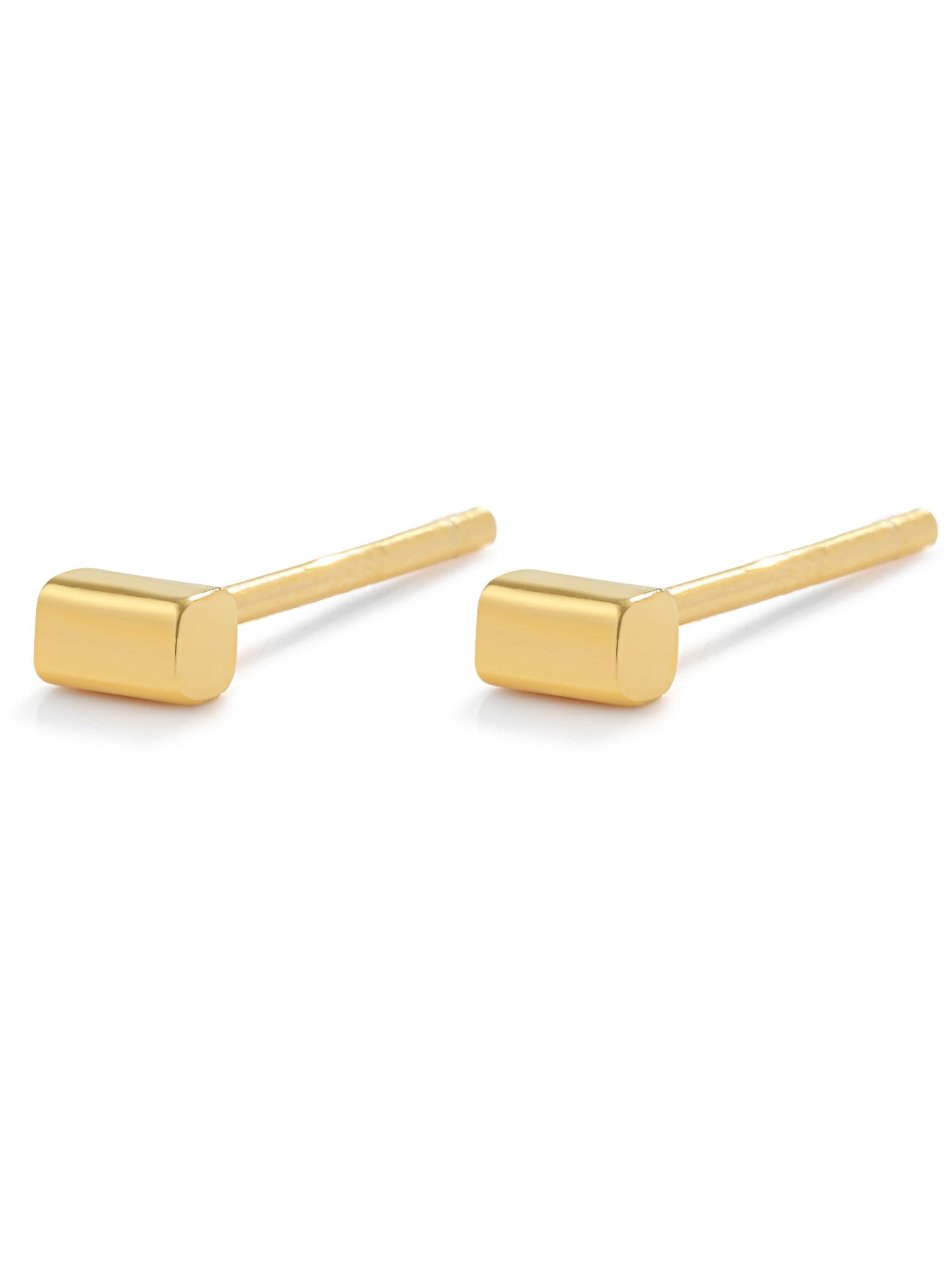 S925 Sterling Silver Earrings, Hypoallergenic Stud for Women &amp; Men