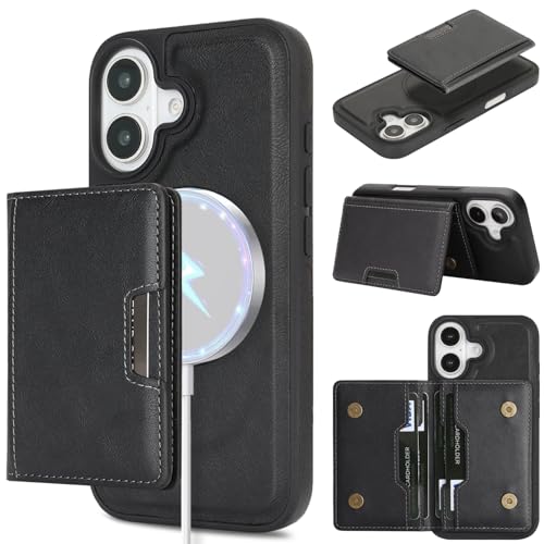 ALANTOP iPhone 17 pP[X MagSafeΉ 2in1  z^ RFIDubLO }OlbgJ[hz_[ X^h@\ ϏՌ jp X}z p P[X