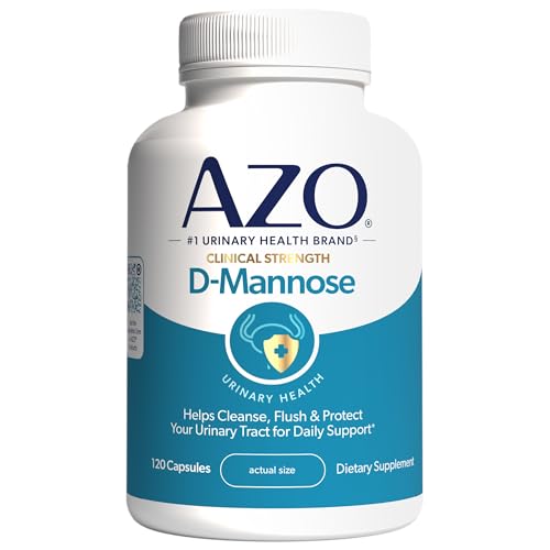 AZO D Mannose Urinary Tract Health, Cleanse, Flush & Protect