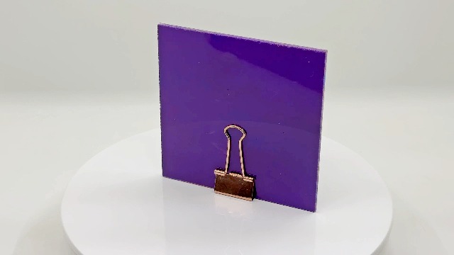 Image of Acrylic Multicolor Smoky Sheets, 1 /8 inch Thickness, 16 inchx12 inch, Ideal for GlowForge & Any Types of Laser /Engraving, Perfect Material for Jewelry, Crafting & DIY Projects (Galaxy Purple)