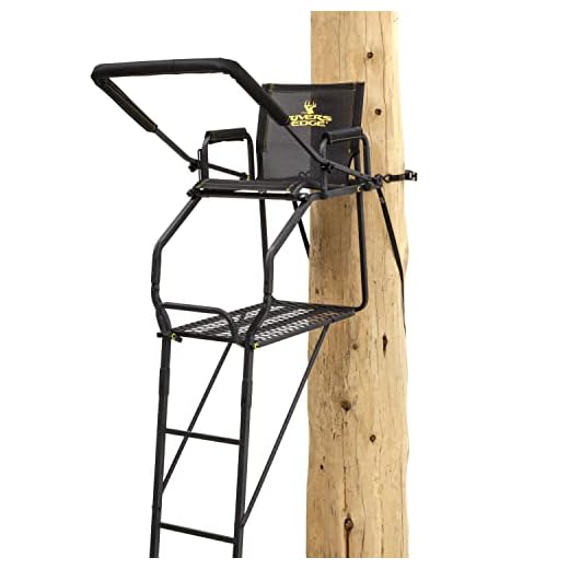 Rivers Edge RE656, Retreat 1-Man Ladder Stand, Black