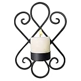 ♕APLICACIÓN: estos portavelas son perfectos para agregar un toque decorativo a la decoración de cualquier habitación. Perfecto para el uso diario, boda, eventos, aromaterapia, Spa, reiki, meditación, patio, porche, comedor, apartamentos, baños, y dormitorios y sala de estar.