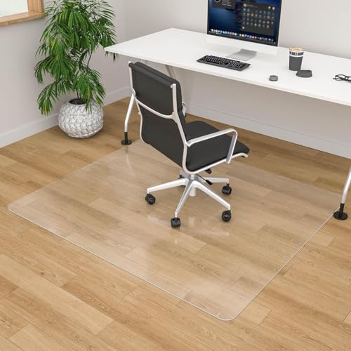 Bodenschutzmatte für Hartböden, Transparente Bürostuhlunterlage 60x90 90x100cm Bodenschutzmatte Wasserdicht, Kratzfeste Tischschutz Folie für Hartböden Bürostuhl Bodenschutzmatte für Hartböden, Transparente Bürostuhlunterlage 60x90 90x100cm Bodenschutzmatte Wasserdicht, Kratzfeste Tischschutz Folie für Hartböden Bürostuhl