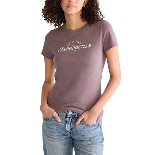 Aéropostale Aero Script Graphic Tee, Sparrow, XXL