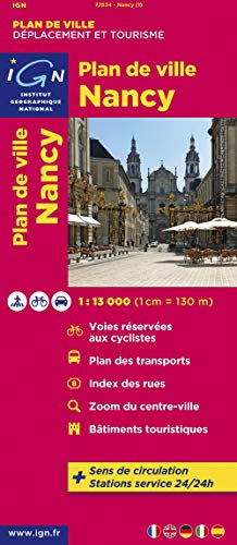 Télécharger 72534 PLAN DE NANCY 1/13.000 Francais PDF