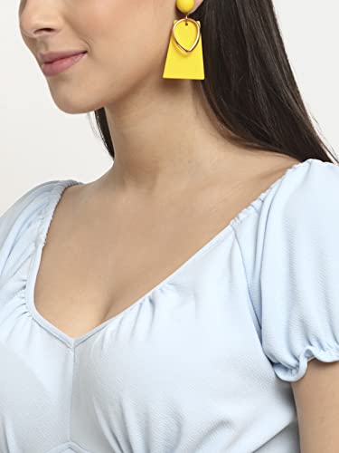 Image of ELEVANTO Women's Ruffle Stylish Short Sleeve Tie Up Back Crop Top Off Shoulder Bardot Blouse /Tops for Summer