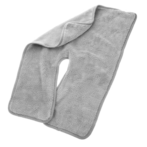 Beaupretty Fleece Hair Towel for Rapid Drying Absorbent Beauty Salon Towel for Makeup Facials Soft Non Shedding Hair Wrap