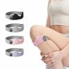2Pack Silicone Patella Knee Bands -flex Wrap Knee for Men and Women, Non-Slip Patella Band for Running, Jumping & Pain Relief(Pink)