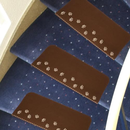 Alfombrillas para escaleras que evitan resbalones de mascotas en casa 5