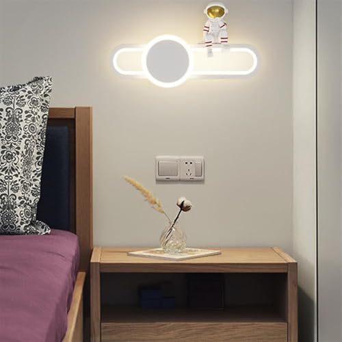 Lámpara de pared de astronauta infantil con iluminación LED regulable en tres tonos 3
