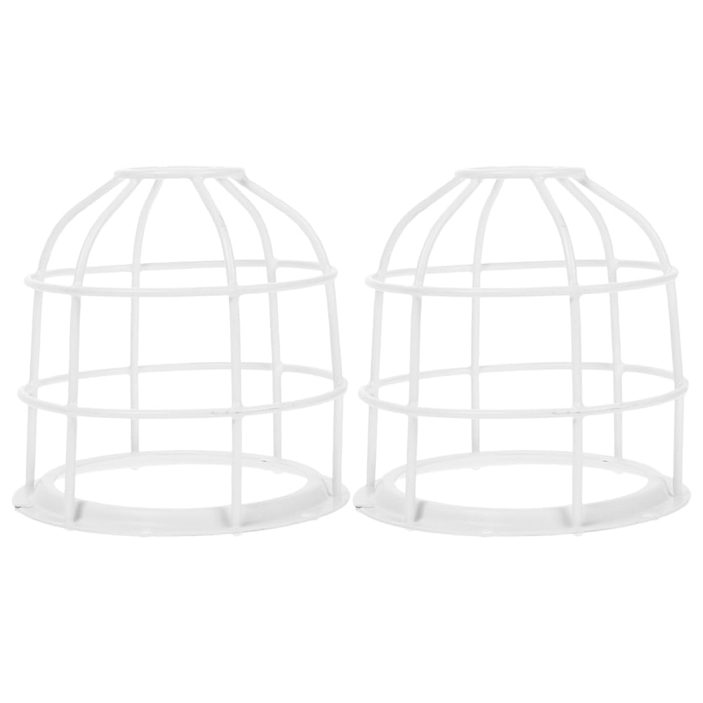 Zerodeko Cage de Protection en Fer Blanc Couverture Protectrice Polyvalente 2 Pièces pour Détecteur de Fumée et Tête D'arrosage Incendie pour Maisons et Centres Commerciaux