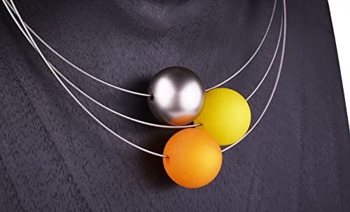 Adi Modeschmuck Mara Collana girocollo a 3 fili