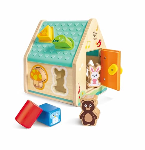 Image of Hape Critter House Shape Sorter