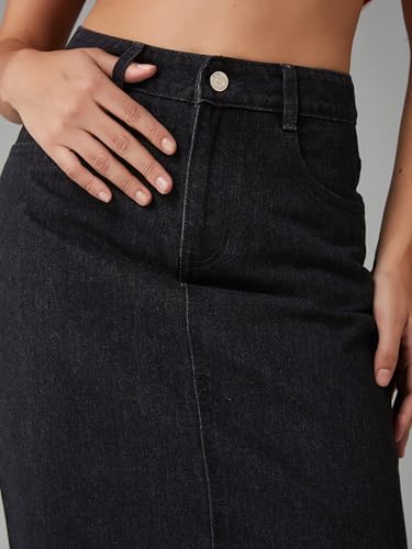 Image of Dolce Crudo Women's Regular High Rise Stretchable Denim Shorts