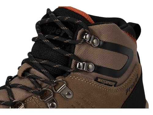 Image of Propet Mens Conrad Round Toe Hiking Hiking Casual Boots Ankle - Black, Grey