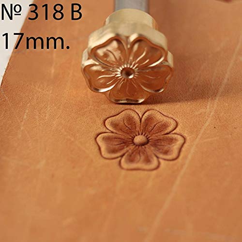 DandS ltd Leather Stamp Tool Stamping Carving Punches Tools Craft Flower #318B