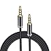 ARCHEER 3.5mm Male to Male Audio Cable 4 Pole Stereo Aux Cable/Auxiliary Cable/Aux Cord for Headphones, PS4, Smartphone, Tablets, Headset, PC, Laptop (5ft/1.5m)