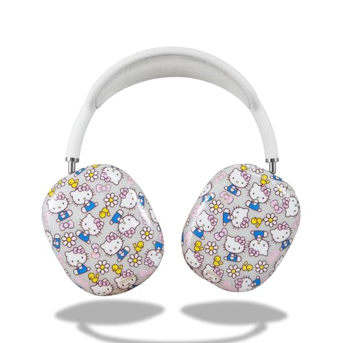 Sonix Funda protectora para auriculares AirPods Max, elegantes fundas rígidas de TPU (Hello Kitty Pink Bows)