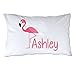 Pattern Pop Personalized Toddler Size Flamingo Pillowcase with Pillow Included