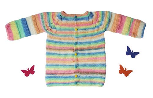 VEE MEE Unisex Multi-Colour Cardigan Multicolour