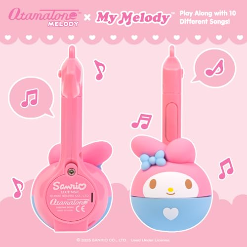 Image of Otamatone Melody Sanrio Electronic Instrument Toy Keychain - My Melody