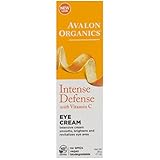 Avalon Organics Intense Defense with Vitamin C Eye Cream -- 1 fl oz - 2pc