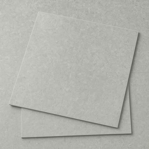 AKALI �t���A�^�C�� �u������ �R���N���[�g�� ���C�g�O���[ �ڒ��ܕs�v DIY ���� 450×450mm ����3mm 80���Z�b�g�i��10��j ���ݑΉ� �u���~���^�C�v�y�R���N���[�g10��z