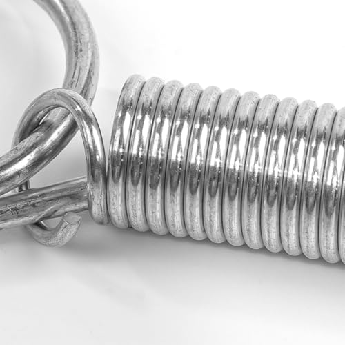 Namvo 10 Stück Federkäfigverschlüsse, Türschlosshaken für Haustierkisten, zur Befestigung von Türriegeln für Haustierpapageien, Kaninchen, Hundekisten, Käfigtüren