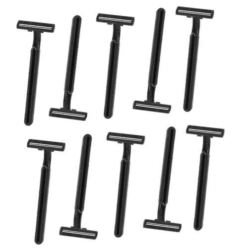 IWOWHERO 10pcs Manual Depilator Anti-slip Technology Body Hair Razor for Arm Leg Face Women Men Body Shaver