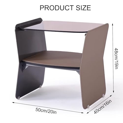 Petit bureau et table de nuit pour optimiser un studio urbain