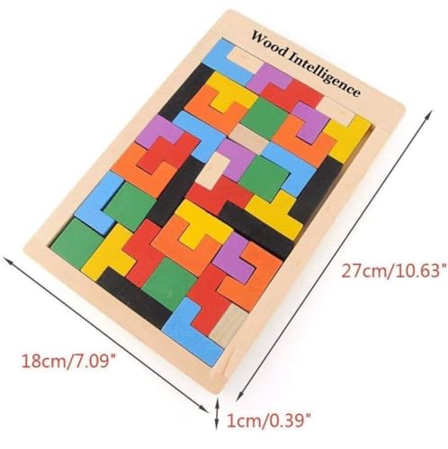 Image of Number Enlightenment Wooden Toy Train for Toddlers - Animal, Transportation, Fruit, Color Recognition Early Education Blocks (Russian Blocks)