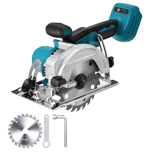 丸ノコ 充電式丸のこ 丸鋸 コードレス 140mm鋸刃 最大切り込み深さ51mm...