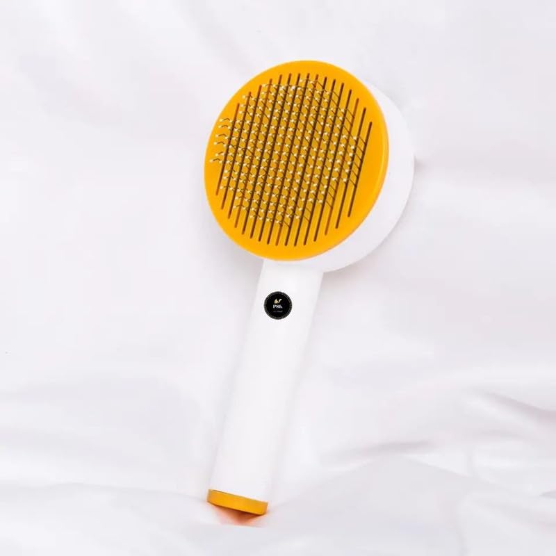PSK PET MART og Slicker Brush For Dogs, Puppies, Cats & Rabbit Pet Grooming Comb With Press Button Pet Hair Remover Brush Pet Massaging Tool (B0CKLNY53B) Amazon Price History, Amazon Price Tracker