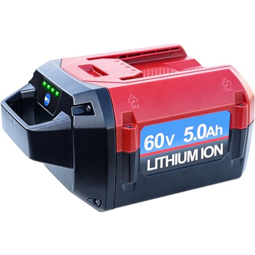 BOTKK Upgraded 5000mAh Replacement for Toro 60V Battery L108 L135 L216 Compatible with Toro Battery Flex-Force Power System & 60V Power Tools