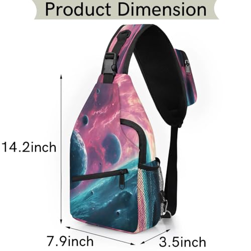 Bolso Sling para Hombre y Mujer Unisex miniatura 2